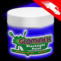Glominex Blacklight UV Reactive Paint Pint Blue